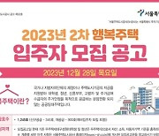 SH공사, 행복주택 1천245세대 입주자 모집