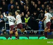 맨시티, 에버턴 3-1로 눌러…첼시도 팰리스전 승리