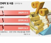 "은행 신용대출 연체 97%가 중저신용자"