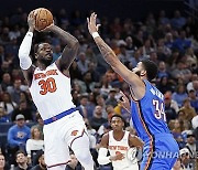 Knicks Thunder Basketball