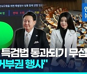 [영상] '김건희 특검법' 국회 통과…대통령실 "즉각 거부권 행사"