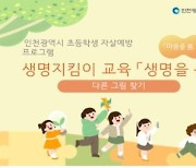 인천시, 초등학생 대상 자살예방 교육 프로그램 개발