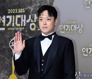 [포토] 정순원, '조금 긴장한 모습' (2023 SBS 연기대상)