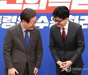 이재명 대표와 한동훈 위원장