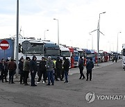 POLAND UKRAINE TRUCKERS PROTEST