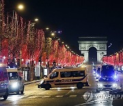 France New Year Security