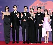 [Ms포토] '2023 SBS 연예대상' 참석한 '동상이몽2' 출연진