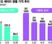 배터리 소재기업, 핵심 광물값 급락 직격탄