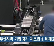 부산지역 ‘기업 경기’ 제조업↑, 비제조업↓