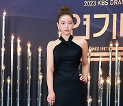 [포토] 남상지, '블랙 드레스로 우아하게~' (2023 KBS 연기대상)