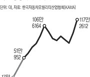 미국 수출 한국차, 작년 117만대 넘어…대미 수출 37년 역사상 최대 규모