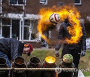 NETHERLANDS NEW YEAR CARBIDE SHOOTING