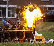 NETHERLANDS NEW YEAR CARBIDE SHOOTING