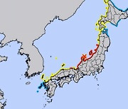 ‘독도’를 버젓이…씁쓸함 자아내는 일본 기상청 쓰나미 지도