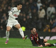 강력한 새해 '축포' 날리는 손흥민