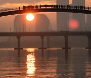 [ST포토] '갑진년' 힘차게 떠오르는 새해