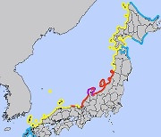 일본 재난에도 억지 주장…쓰나미 주의보 대상에 독도 포함