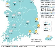 [3일의 날씨] 포근한 겨울… 곳곳에 눈·비