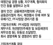 오늘 태영건설 채권자 설명회…오너家 사재출연 등 자구의지 '관건'