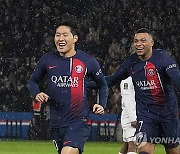 이강인, 킥오프 3분 만에 시즌 3호골…PSG 12번째 슈퍼컵 우승(종합)