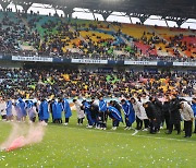 연맹, 2023 K리그 입장 수입 발표…‘강등’ 수원, 객단가 1위