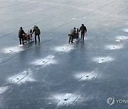 화천산천어축제 개막 준비 한창