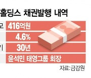 계열사 판돈으로 지주사 영구채 인수···태영 오너일가 꼼수지원