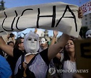 APTOPIX Argentina Protest