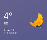 갤럭시 날씨 앱, 한때 '24도'로 표시…제공업체 오류