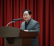 주광덕 남양주시장, 새해농업인실용교육에 참석해 농업인 격려