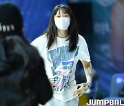 [JB포토] WKBL 걸즈 페스티벌, W스타 김소니아 '댄스는 자신있지'