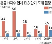 홍콩 ELS 판매 12개사 현장 검사…"KPI평가비중 41%, ELS 판매"