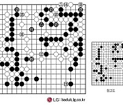 [제28회 LG배 조선일보 기왕전] 흑 勝勢