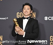 스티븐 연, 한국계 최초 골든글로브 남우주연상‥‘비프’ 3관왕→유태오 작품 수상 불발[종합]