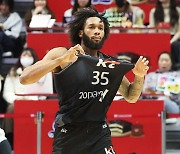 '평균 30점' kt 배스, 프로농구 3라운드 MVP