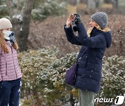 '코리아 눈이 신기해'