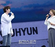 [포토] 규현, '슈퍼주니어 맏형이 있어서 든든하네요'