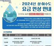 경기 고양시, 다음 달부터 상하수도 요금 10% 인상