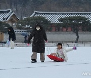 하얗게 변하는 세상