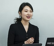 업체 소개하는 임민지 히즈독 대표