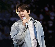 규현 '청청패션 완벽 소화'[엑's HD포토]