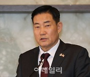 [포토]신원식 국방부 장관, 국제회의에서 오찬사