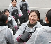 국군간호사관학교 생도 연탄 봉사