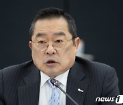 구자열 무협 회장, 안덕근 산업부 장관 면담…"수출 확대 원팀"