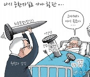 [경기만평] 다시 중환자실로 가야 할 판...