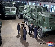 김정은, 중요군수공장 시찰 "대한민국은 우리의 주적"