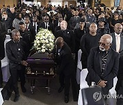 SOUTH AFRICA PETER MAGUBANE FUNERAL