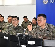 육군참모총장, 해군참모총장과 해안경계태세 합동점검