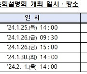 외감제도 전국 설명회…25일부터 일주일간 지역 5곳