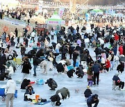 ‘안동 암산얼음축제’…이상 고온 현상으로 전격 취소